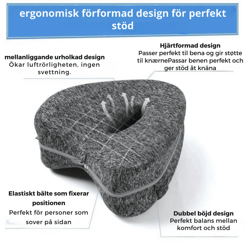 ZenEase Hip Pillow™ - Minskar smärta i höft och rygg - 1+1 gratis